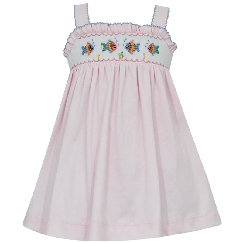 Pink Knit Fish Sundress