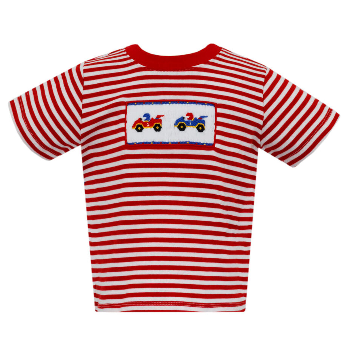 Race Cars Red Stripe Knit T-Shirt