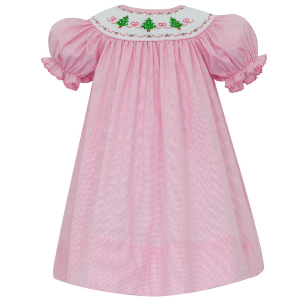 Pink Microcheck Christmas Tree Bishop