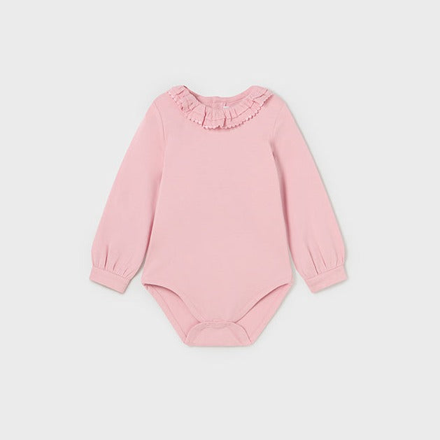 Baby Girl Rose Ruffled Body Suit