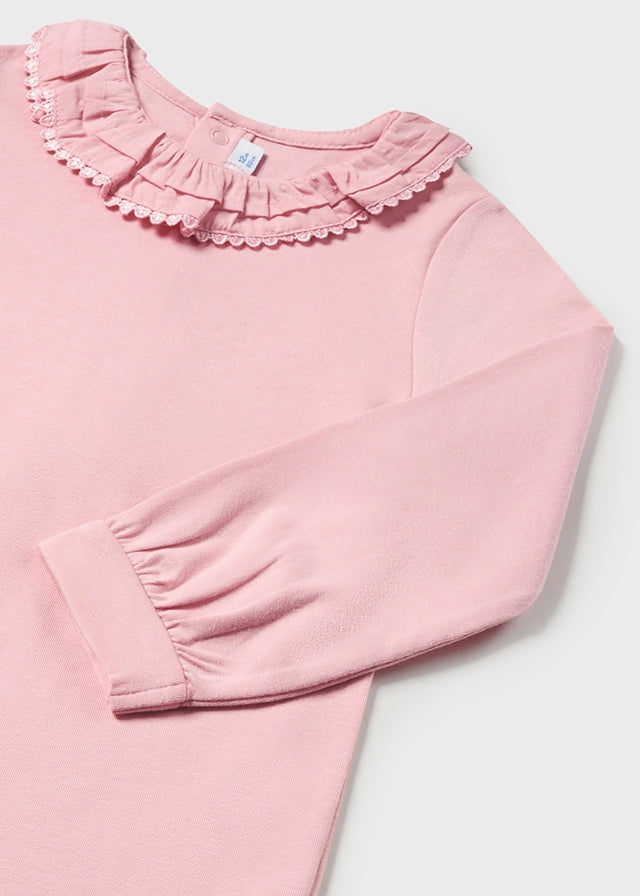 Baby Girl Rose Ruffled Body Suit