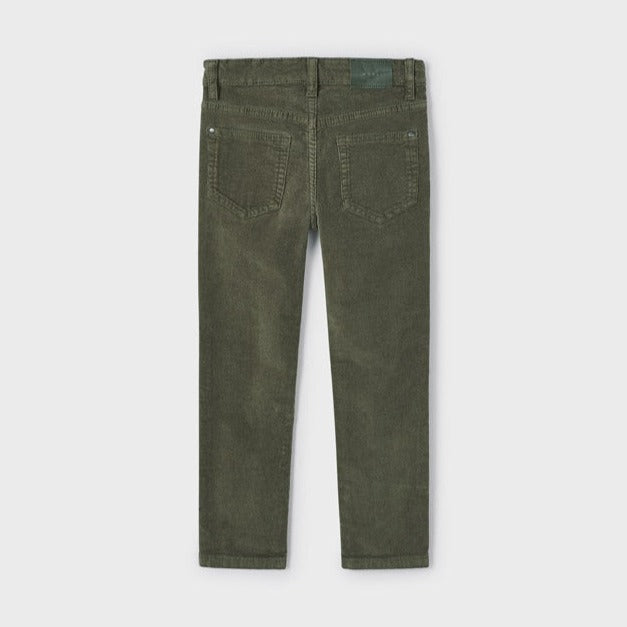 Boys Oregano Slim Fit Corduroy Pants