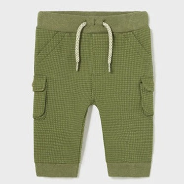 Newborn Hunter Green Cargo Pants
