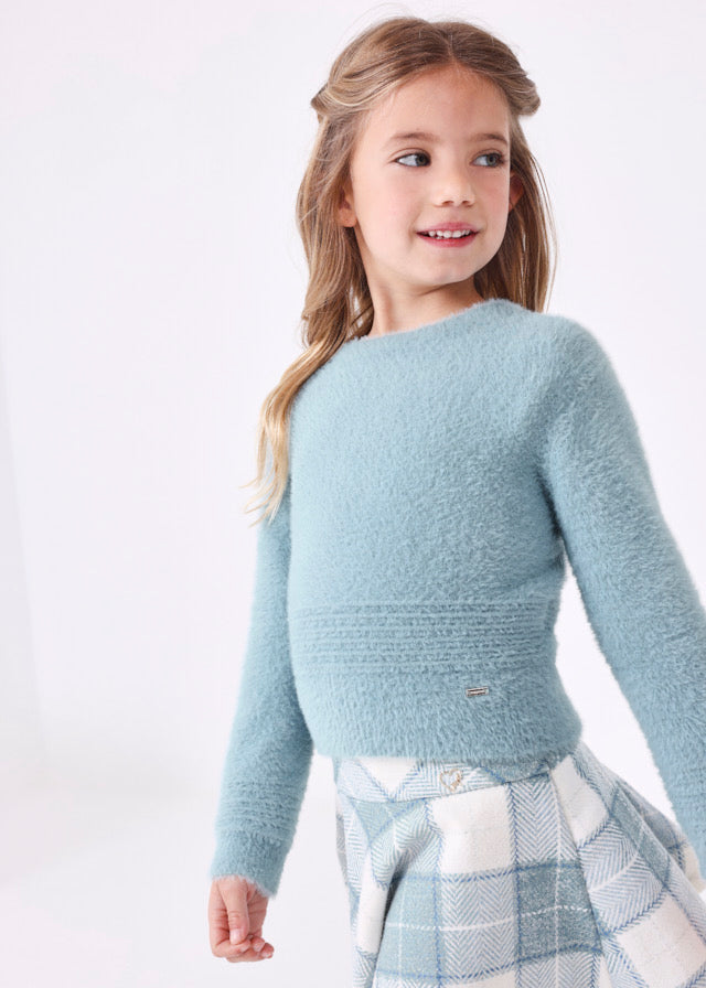 Bluebell Faux Fur Knit Sweater
