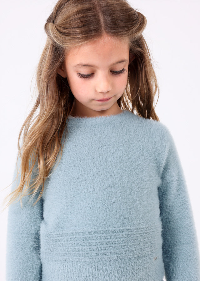 Bluebell Faux Fur Knit Sweater