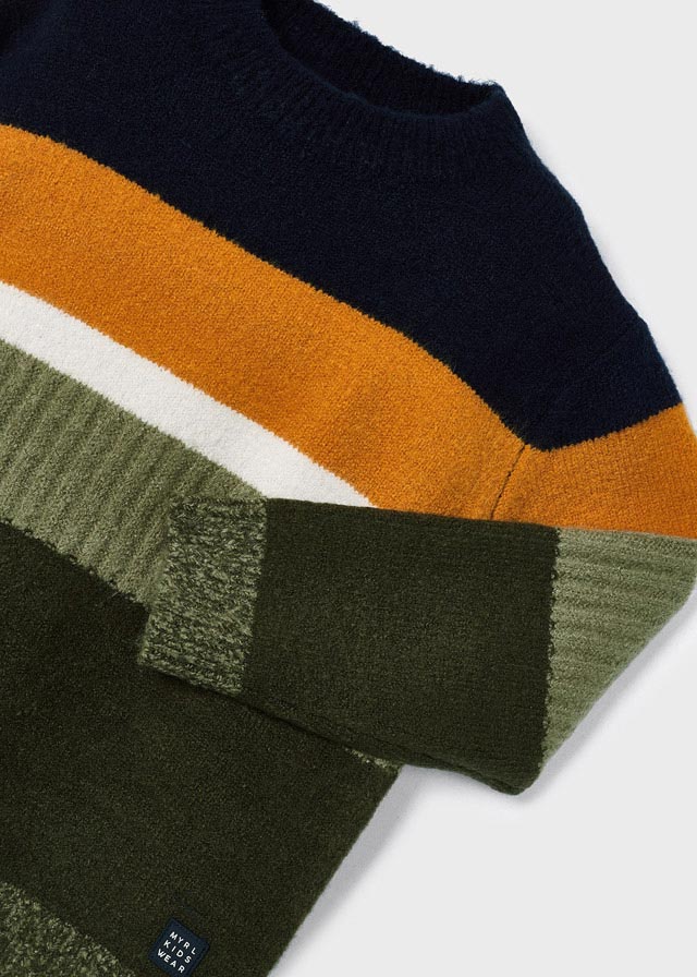 Boys Saffron Knit Sweater