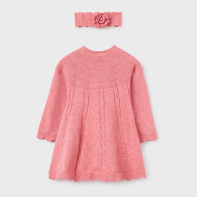 Baby Girl Strawberry Knit Dress