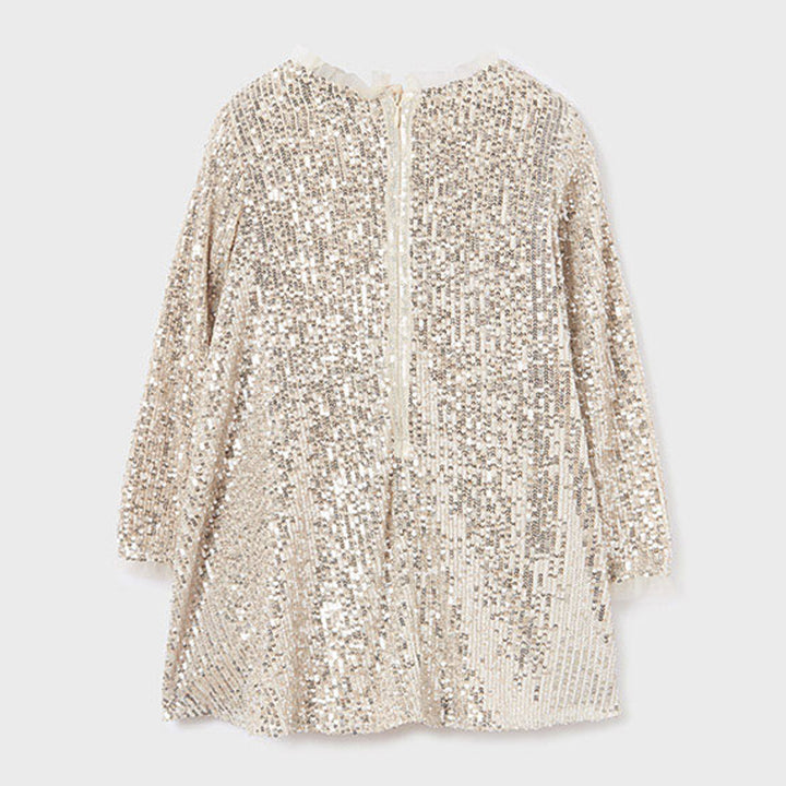 Sand Sequin Dress