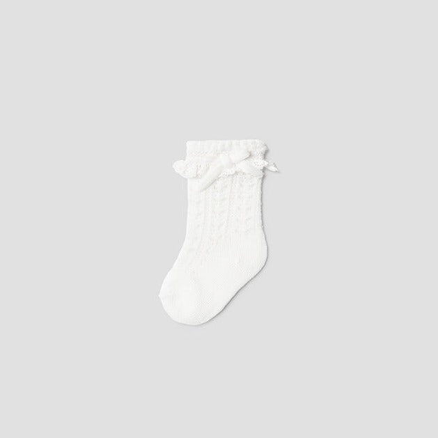 Openwork Socks - Off White