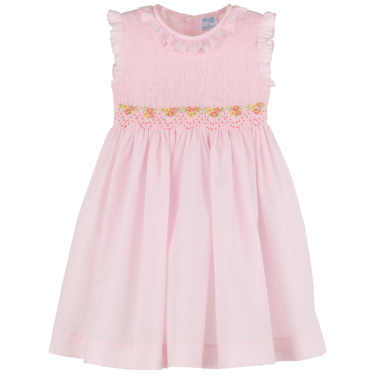 Pink Heirloom Full Smocked Dress
