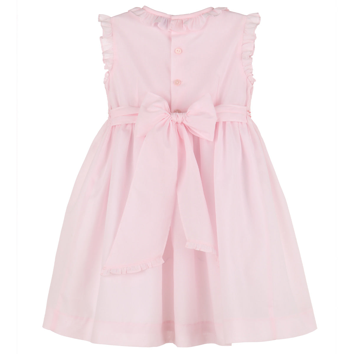 Pink Heirloom Full Smocked Dress