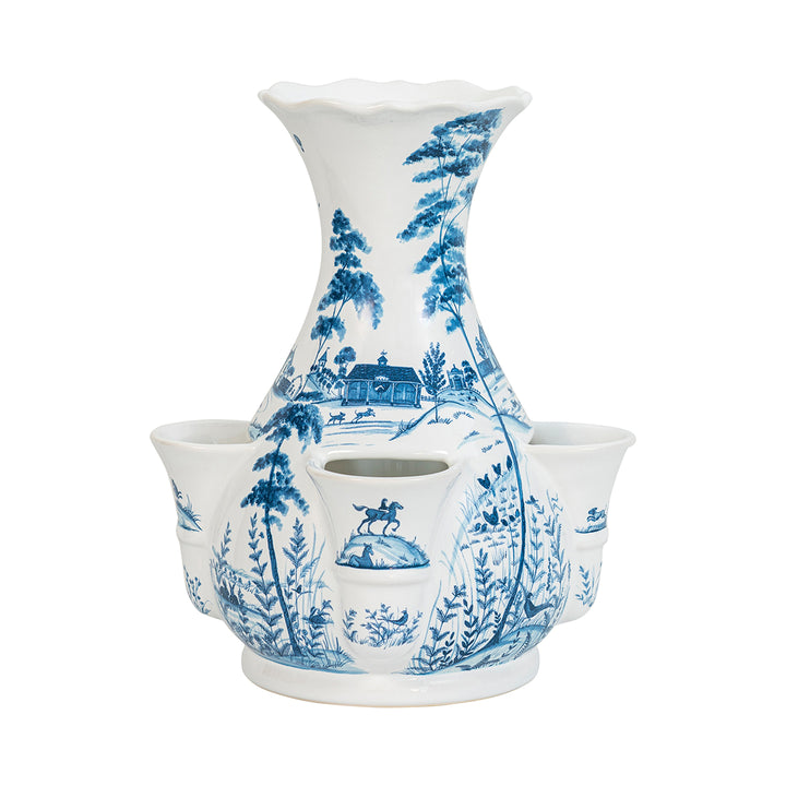 Country Estate 11.5" Tulipiere Vase - Delft Blue