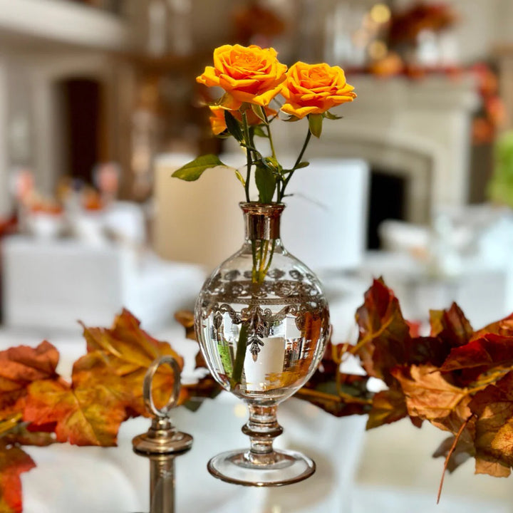 Vetro Platinum Bud Vase