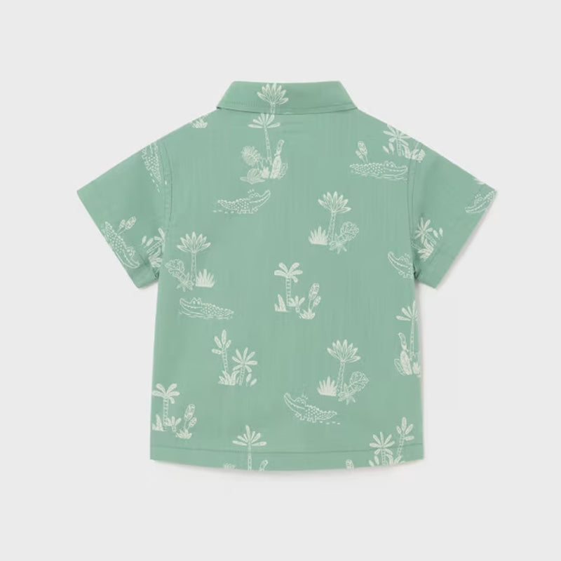 Eucalyptus Printed Short Sleeve Shirt