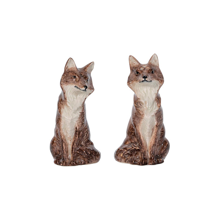 Clever Creatures Fox Salt and Pepper Set/2pc - Louis & Marie