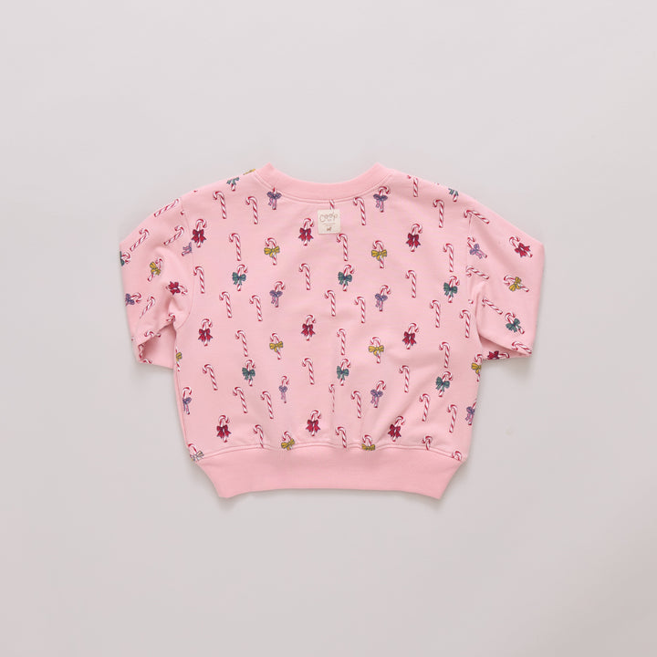 Play Sweatshirt - Mini Candy Cane