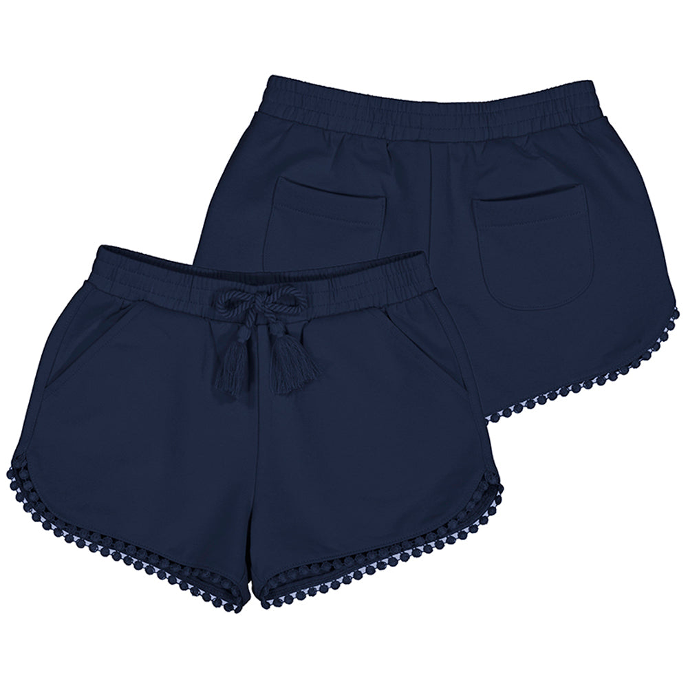 Ink Blue Chenille Shorts