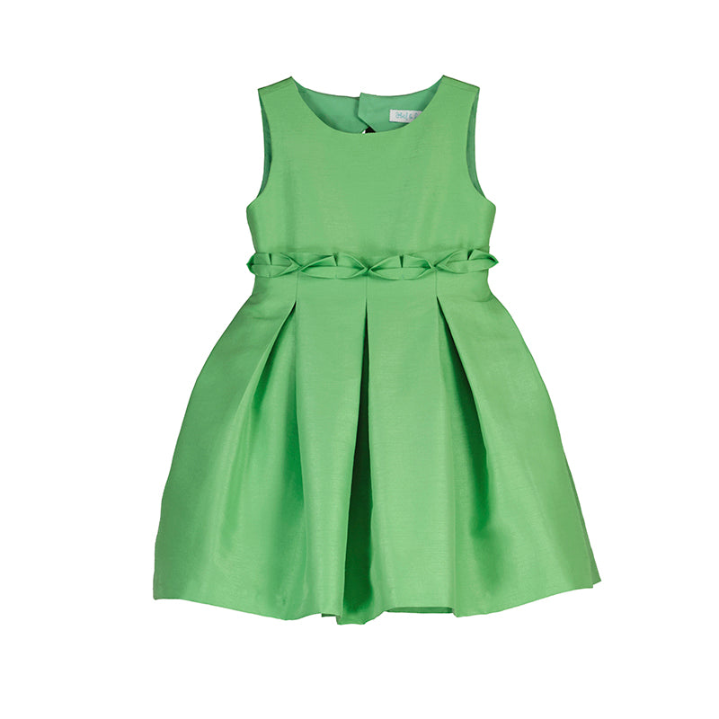 Apple Shantung Dress