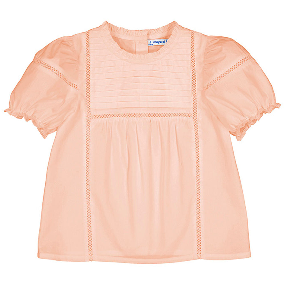 Nude Poplin Loose Shirt