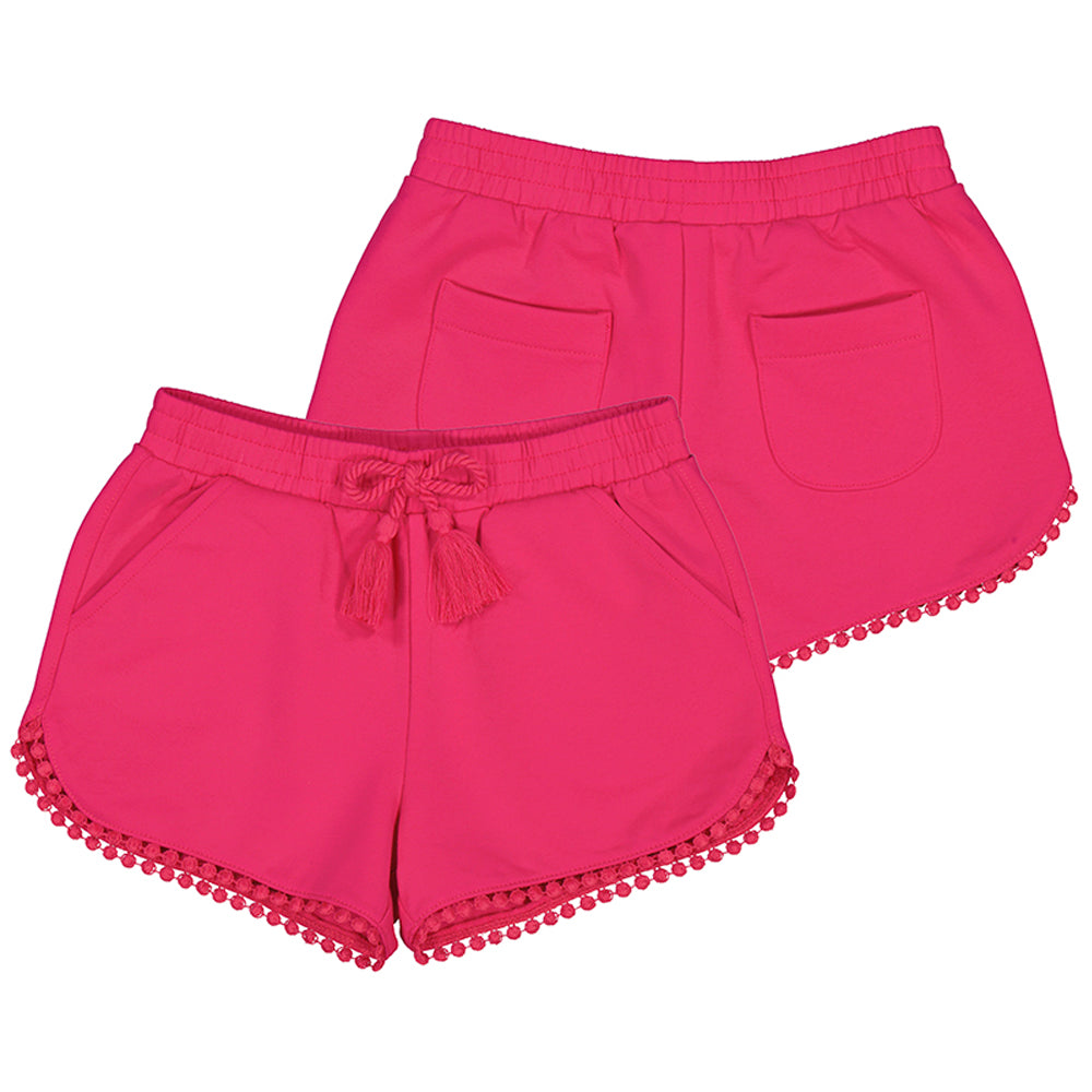 Fuchsia Chenille Shorts