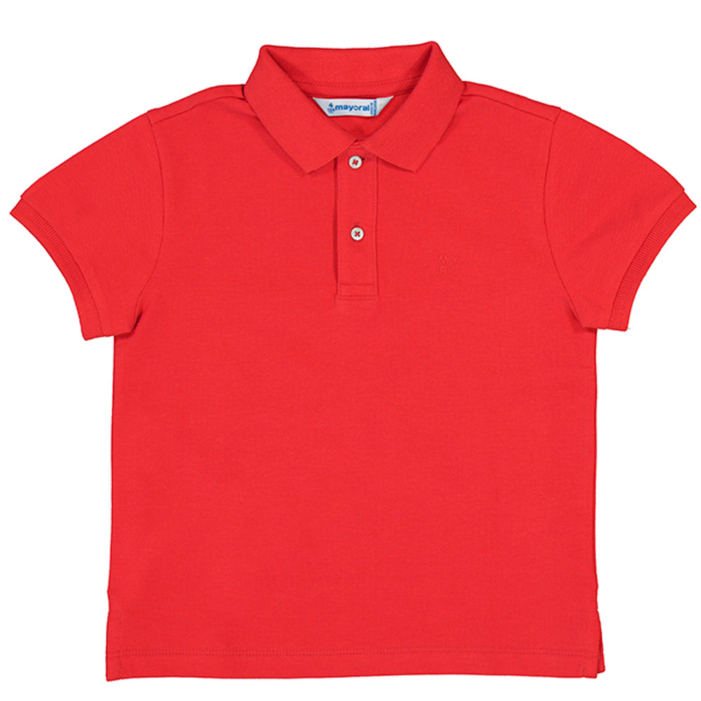 Watermelon Basic Short Sleeve Polo