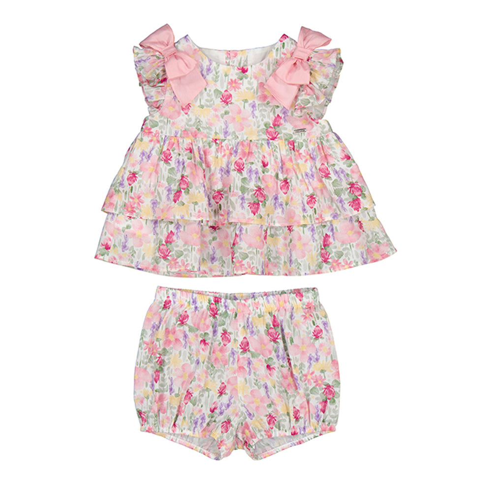 Dahlia Floral Print Short Set