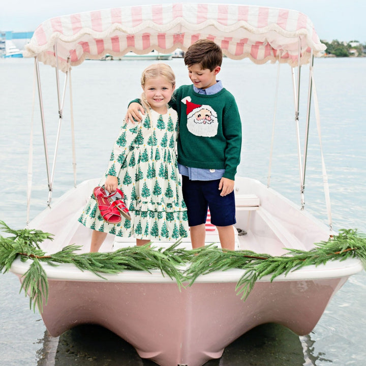 Girls Spencer Dress - Festive Forest