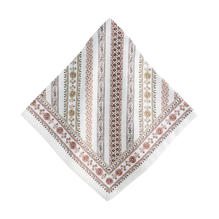 Seville Stripe Napkin - Natural