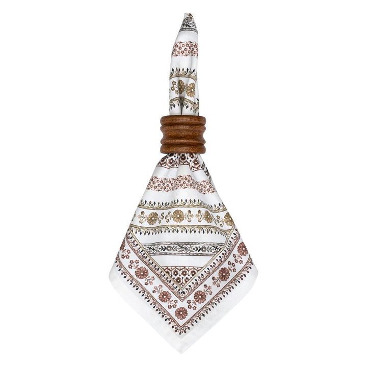 Seville Stripe Napkin - Natural
