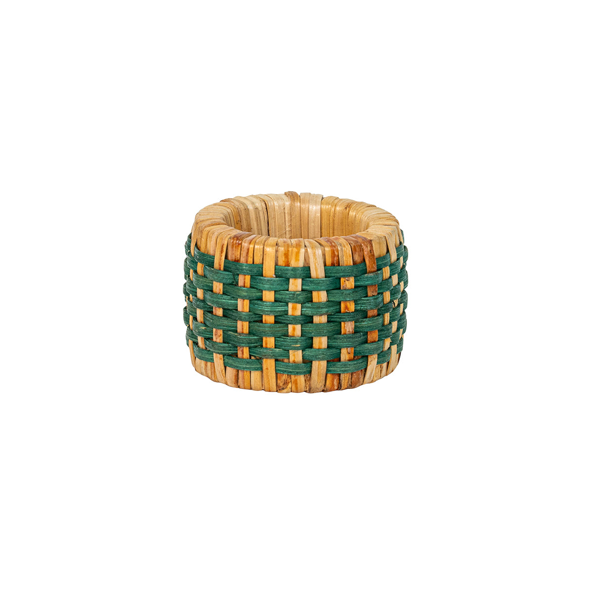 Woven Green Napkin Ring