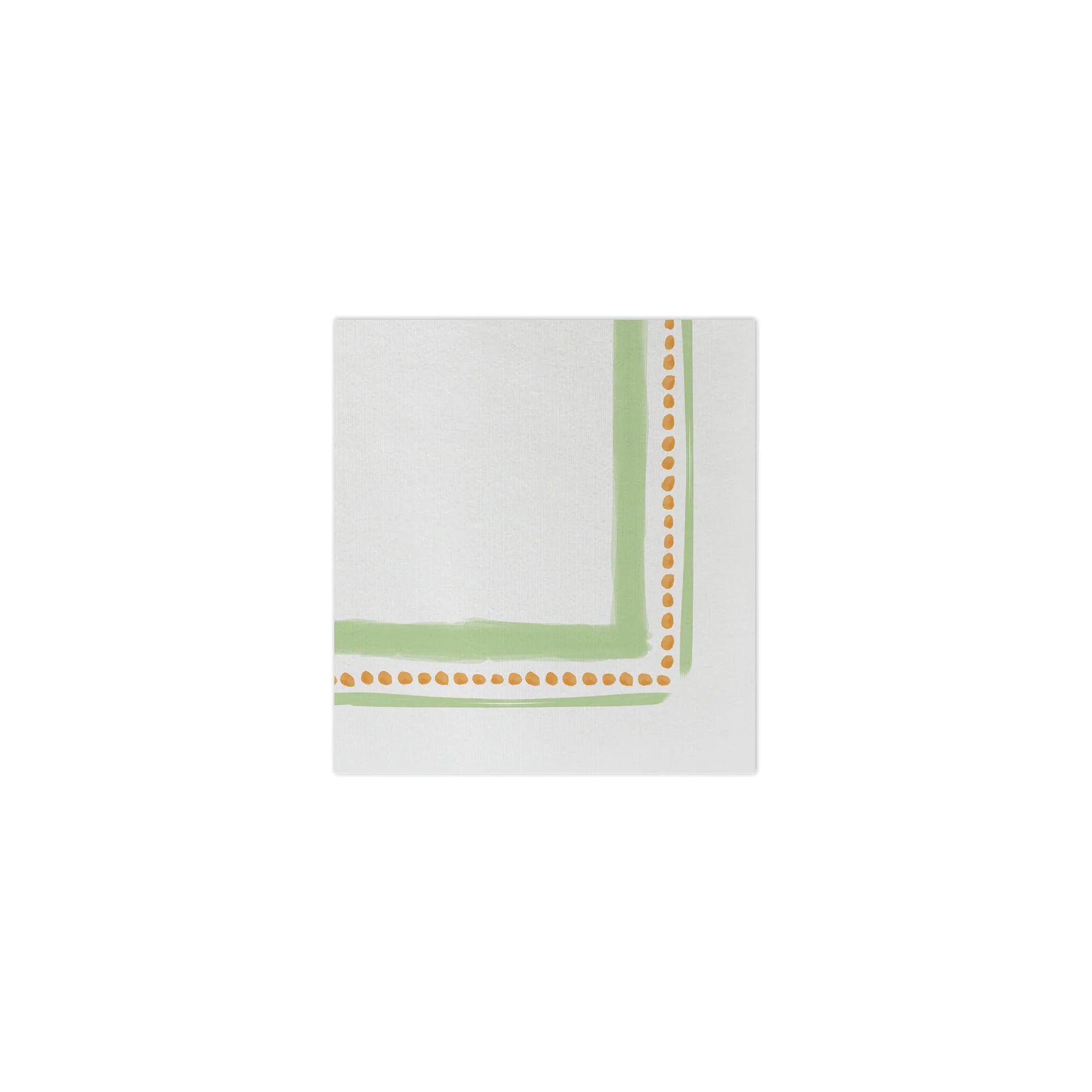 Papersoft Napkins Campagna Green Cocktail Napkins