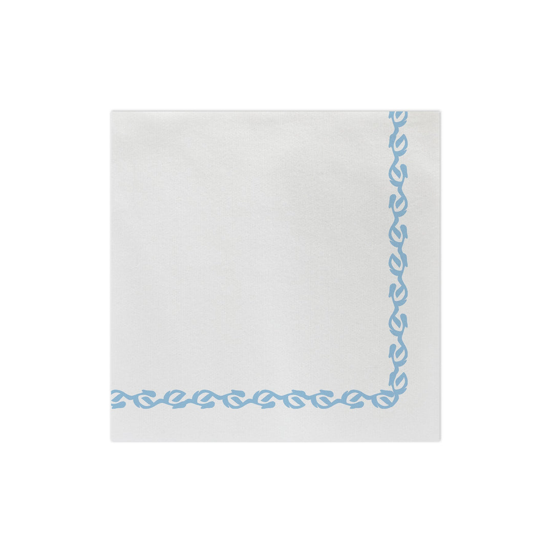 Papersoft Napkins Florentine Light Blue Dinner Napkins