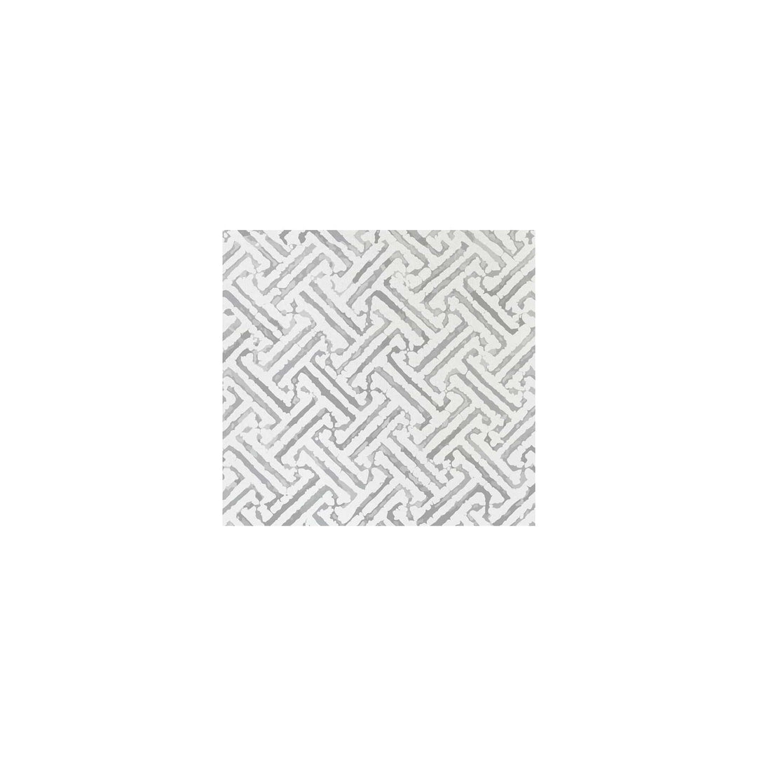 Papersoft Napkins Greek Key Light Gray Cocktail Napkins - Pack of 20