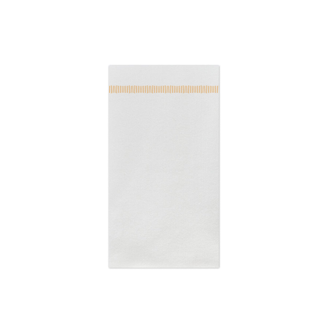 Papersoft Napkins Fringe Yellow Guest Towels