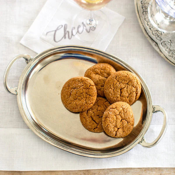 Peltro Small Tray with Handles