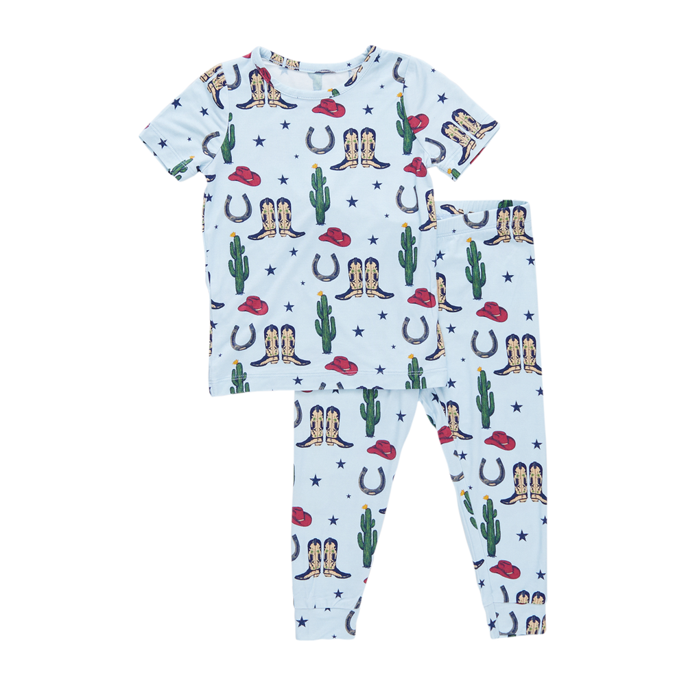 Kids Bamboo PJ Set - Tiny Rodeo