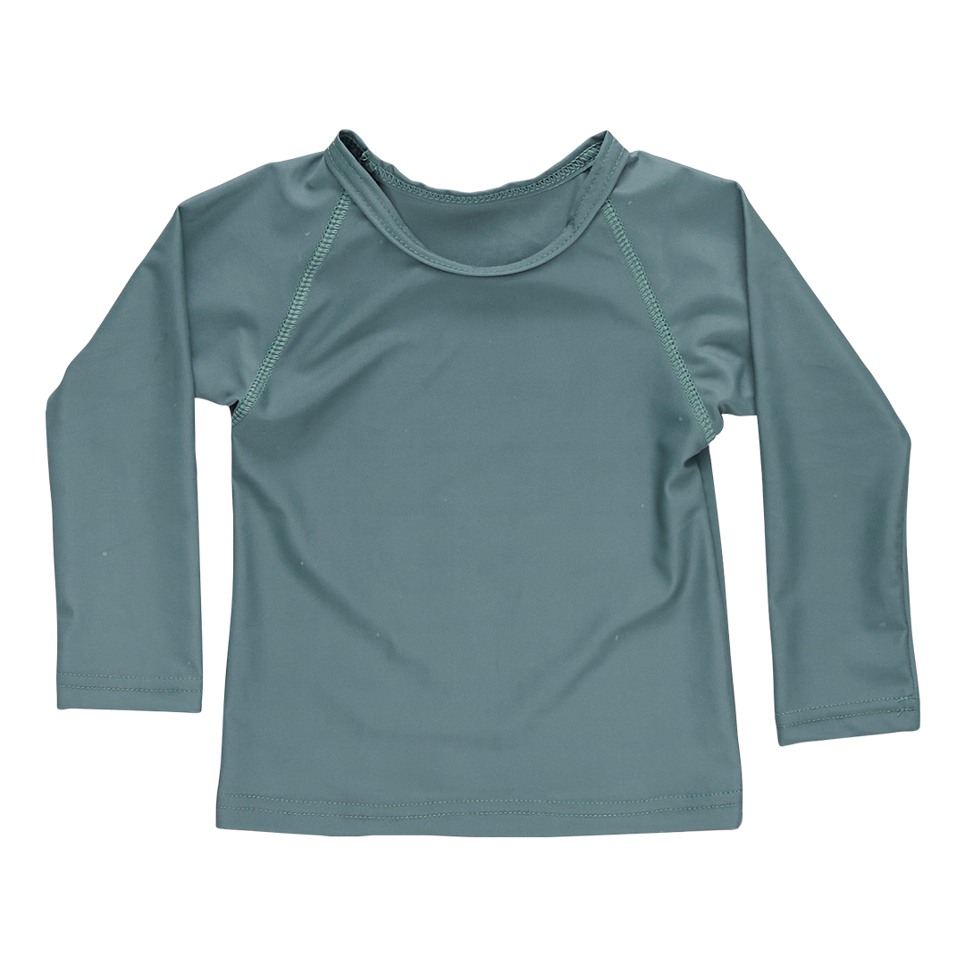 Baby Boys Rash Guard - Olive