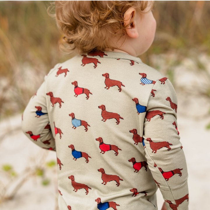 Baby Bamboo Romper - Sweater Dogs