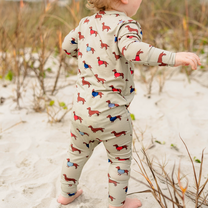 Baby Bamboo Romper - Sweater Dogs