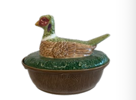 Forest Walk Pheasant Baker with Lid - Multi