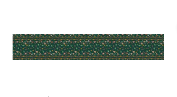 Klara Floral 18" x 90" Runner - Evergreen