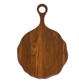 Puro Round Serving Board - Teak