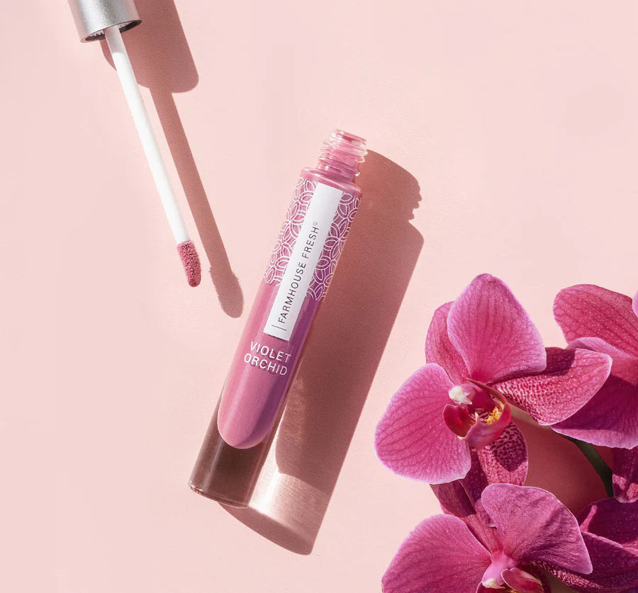 Violet Orchid Vitamin Glaze Oil Infused Lip Gloss