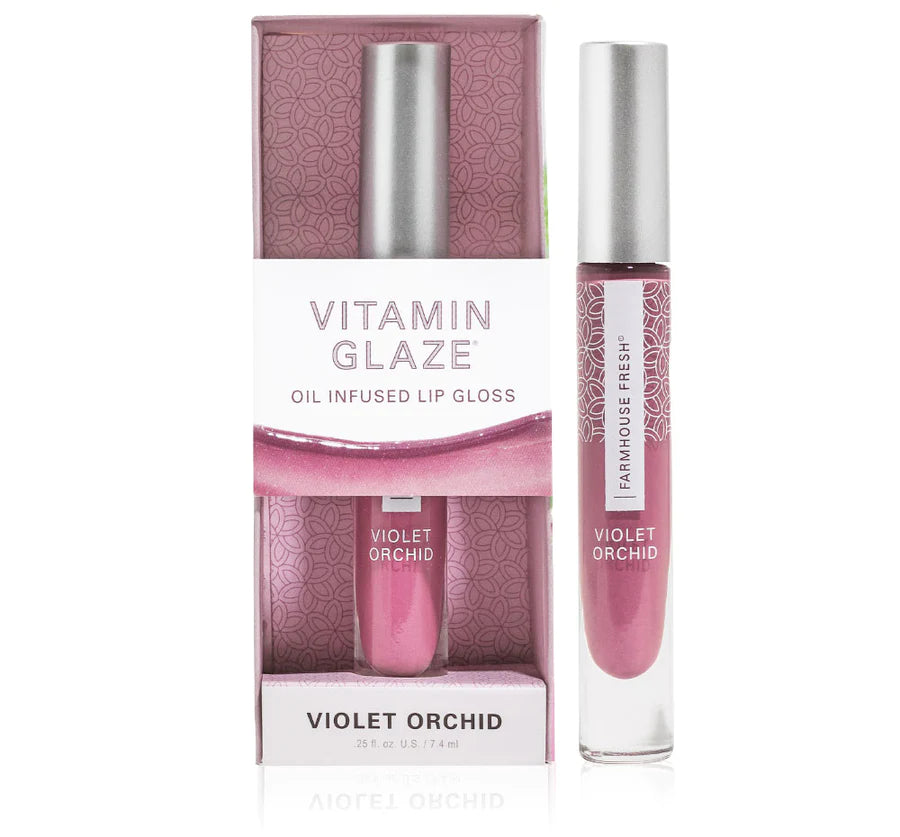 Violet Orchid Vitamin Glaze Oil Infused Lip Gloss