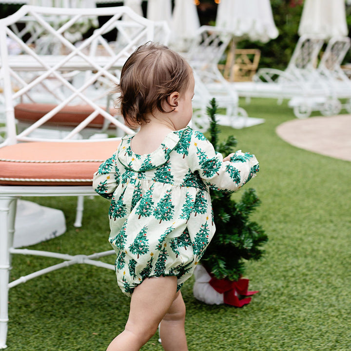 Baby Girls Princess Diana Bubble - Festive Forest