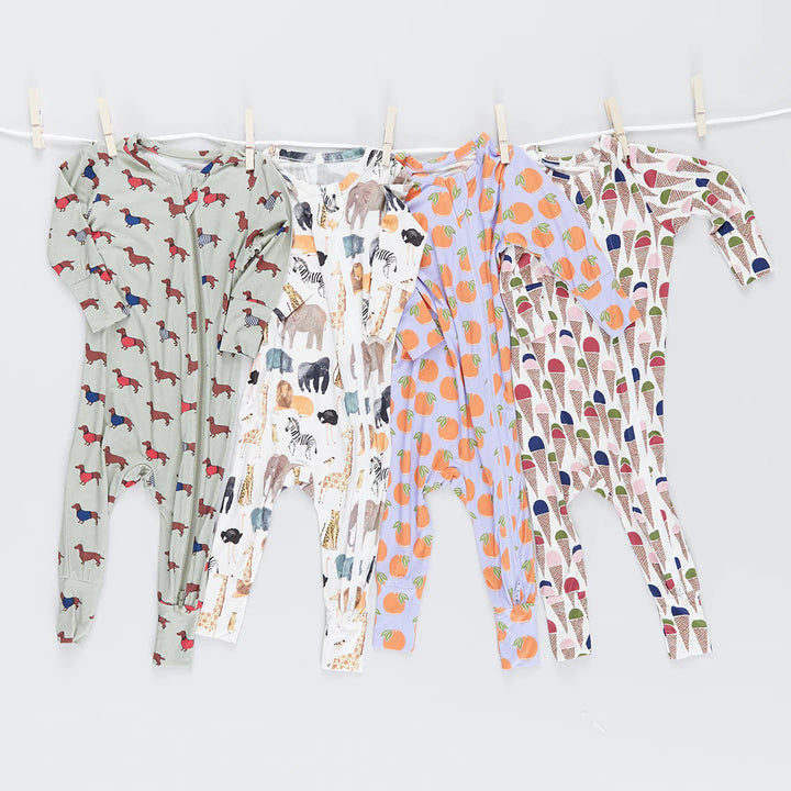 Baby Bamboo Romper - Sweater Dogs