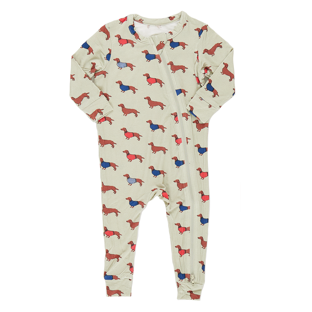 Baby Bamboo Romper - Sweater Dogs