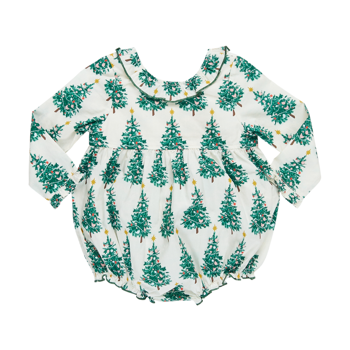 Baby Girls Princess Diana Bubble - Festive Forest