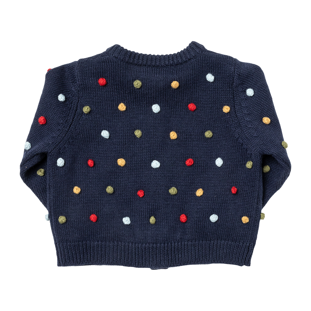Baby Girls Maude Sweater - Navy