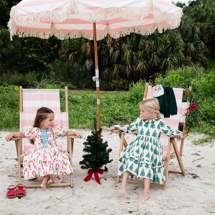 Girls Spencer Dress - Festive Forest